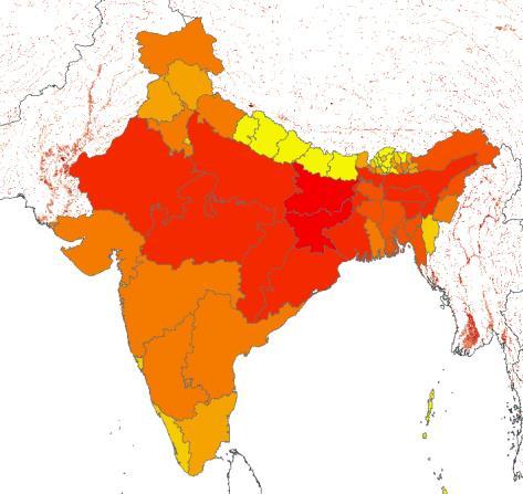 Poverty widespread in Ganges- Brahmaputra-Meghna River-basin