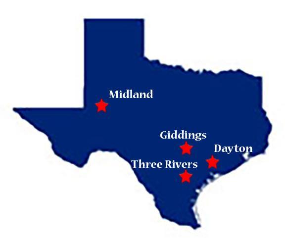 Locations DL&PS corporate office is located in Dayton, Texas with a satellite yard in Midland, TX. Our strategy has been to build our business to be mobile, agile and efficient.