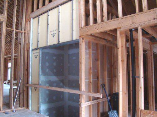 Shaft Wall Materials Type III Construction: Any material permitted by code for all interior elements Fire-retardant treated wood for exterior walls Type IV Construction: Heavy/mass timber members