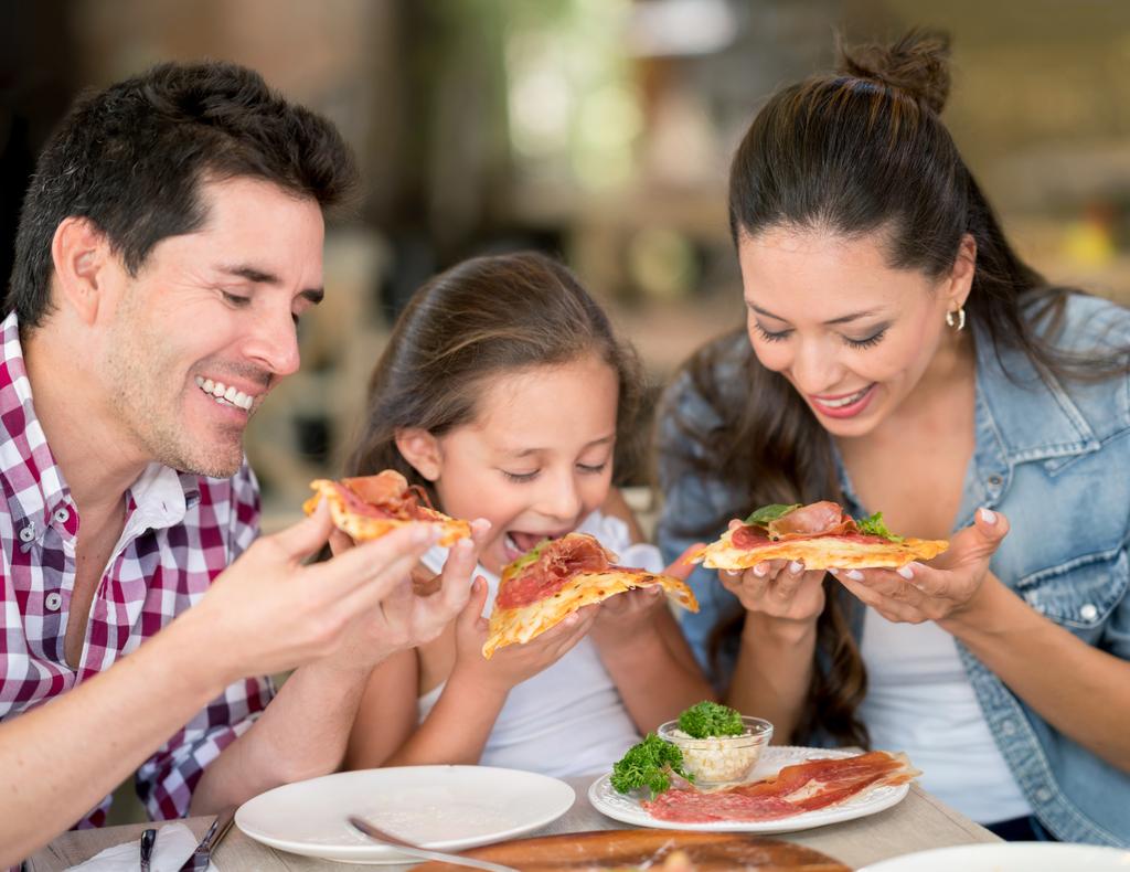1 KNOW YOUR AUDIENCE FAMILY-ORIENTED FAMILY-ORIENTED Hispanic consumers take their kids out to eat a lot. According to research from The NDP Group, U.S.