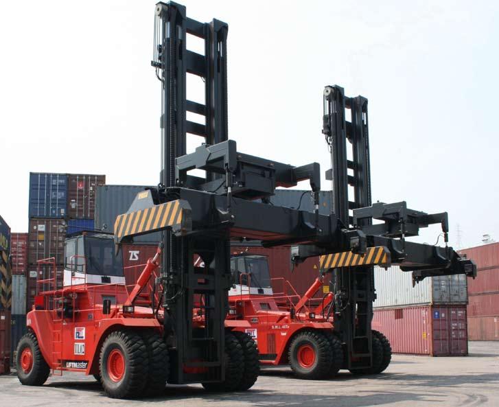 MOBILE HANDLING FULL AND EMPTY CONTAINER HANDLER Terex Full Container Handlers are the right