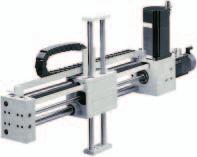 Linear Positioner LP-P The linear positioner LP-P is designed like a portal axis with an additional Z axis. It is mounted at two points above the work area.