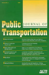 Selected NCTR Projects Journal of Public Transportation Lessons Learned in Transit Efficiencies and Revenue Generation National TDM and Telework