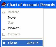 Adapting the Chart of Accounts 7. Change the Account Type to Subgroup Account. 8. Change these account descriptions and types: Change this: To this: 2250 Deduction 2 Payable Group Ins.