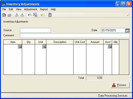 Entering Inventory Adjustments 8. Close the Paycheques window. 9. In the Home window on the Reports menu, select Payroll, then Employee.