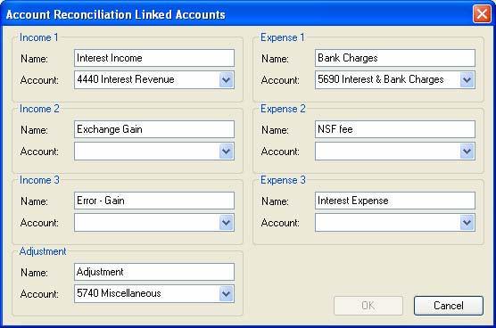 Bank Reconciliation Part 1: Preparing the Bank Account for Reconciliation 1. Open the Accounts window, and double-click the account 1069 Central Bank: Richmond. 2.