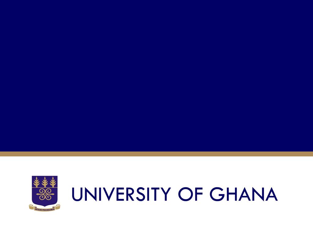 Natural Disasters of Ghana John Manyimadin Kusimi (PhD) Dept.