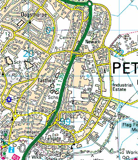 A.2 Map 9 3 7 9 4 6 9 1 2 5 Key to points on map: 1 EfW site; 2 Nene valley foods; 3 Tesco distribution; 4