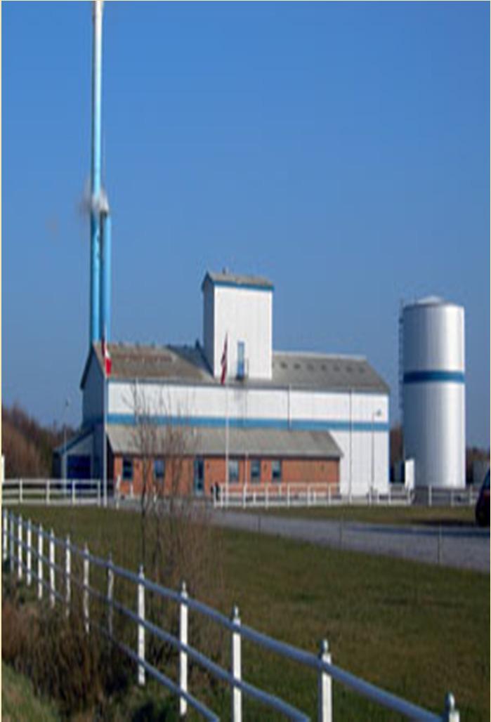 On the Coast of Denmark, a Quietly High-Performing Woodchip Gasifier Is Producing District Heat and Power WOODCHIP DISTRICT CHP SYSTEM Vølund Gasifier Plant and Town of Harboøre JUTLAND, DENMARK