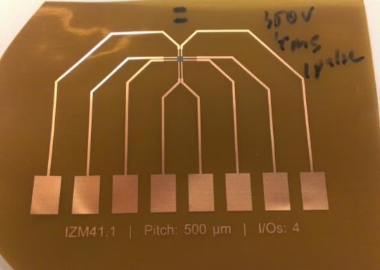 Resistance (Ω) Photodiode (V) Photonic Soldering Proof of Principle The bare die chip is soldered, but it jumps during heating What is the temperature within the stack during photonic soldering?