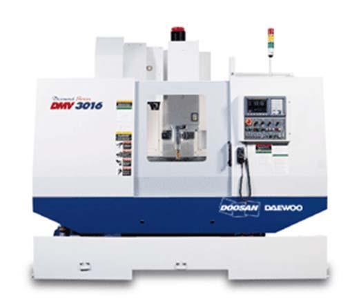 0 Rotary Index Table 40 Tools Drum Type ATC CAT50 Taper Spindle 290 PSI Through Spindle Coolant Two machines DAEWOO