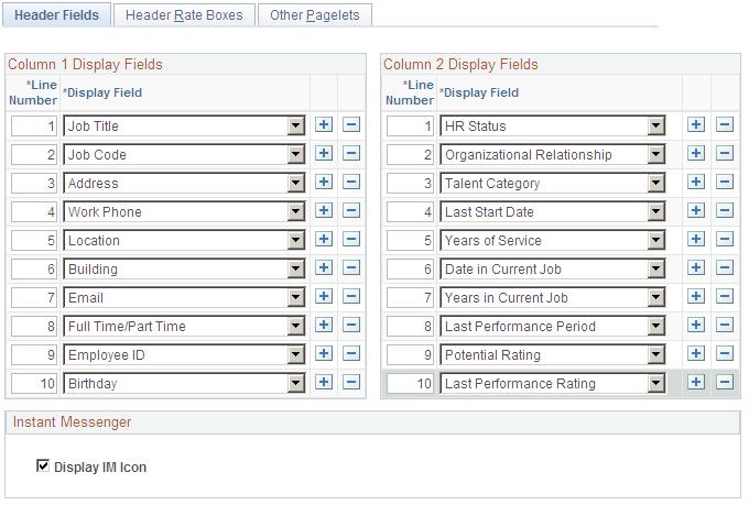 Setting Up eprofile Manager Pagelets for the Dashboards Chapter 3 To grant access to the Talent Summary Setup pages, assign the Administer HR Dashboards role (permission list HCCPHR8000) to your