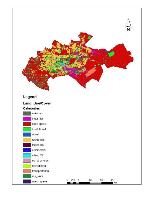 Land Cover/Use Factor