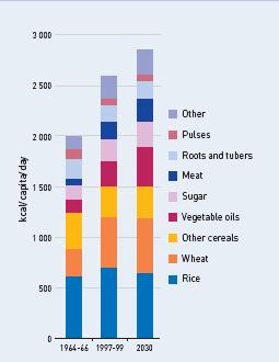 Diet Diversification in Developing Countries, 1964