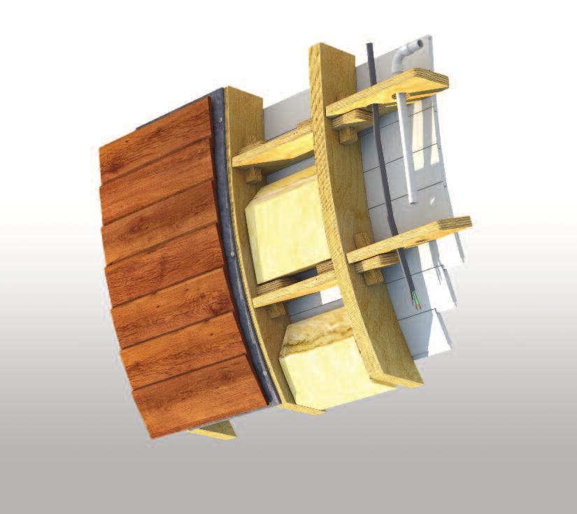 Page 5 Technical - Walls 1 6 2 3 5 4 1 2 3 4 5 6 The framework cavity is insulated with a highly efficient layer of ecologically sound 100mm flexible mineral wool.