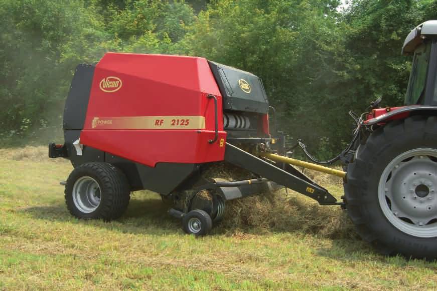 Quality and Durability - Your Key to Reliability and Low Costs Get the Vicon advantage for more efficient baling Forward-looking farmers and contractors pin their trust on the latest designs and
