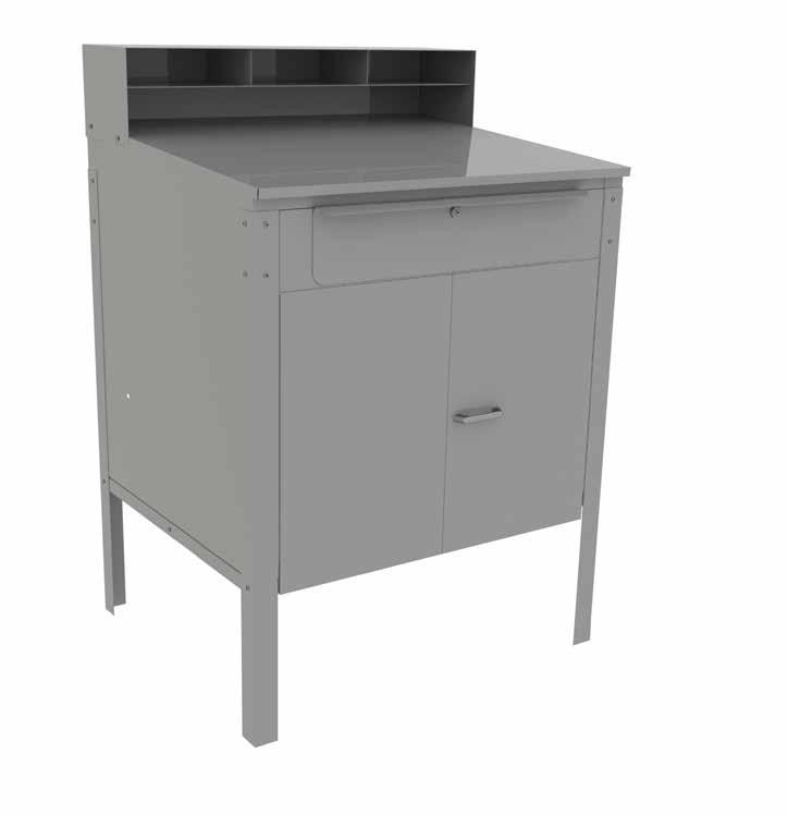 writing surface 5000145 Cabinet unit comes with a built-in lock on doors and all units with