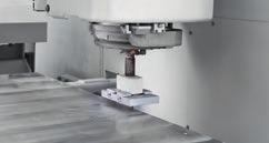 The dressing devices are positioned near the working area for fast, easy tool dressing operations that guarantee