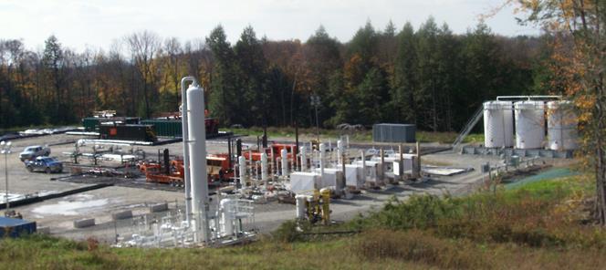 natural gas well site operations and remote