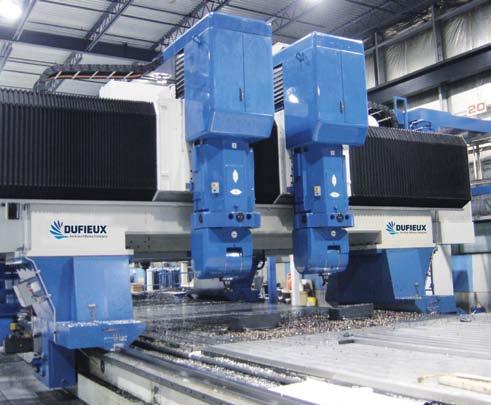 PERFORM-Ti PERFORM-A As one of DUFIEUX s most proven machines, this 5-axis multi-spindle gantry is designed to achieve outstanding results in the milling of complex titanium parts,