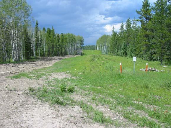 Sector Impacts Pipeline right-of-way
