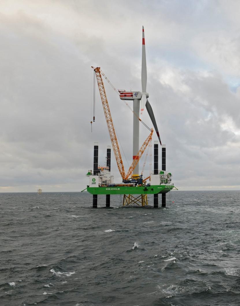 Offshore wind is key to EU s 2020 renewables targets Offshore wind energy plays a significant role in the National Renewables Action Plans (NREAPs): Country 2020 Target Today UK 13,000 MW 1,400 MW DE