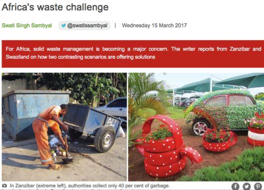 Reportage of Swaziland s upcycling