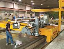 SAWS 4-FOOT/1.2-METER BED SAW The Spancrete Bed Saw rides directly on the slab, allowing for multi-level stack casting.