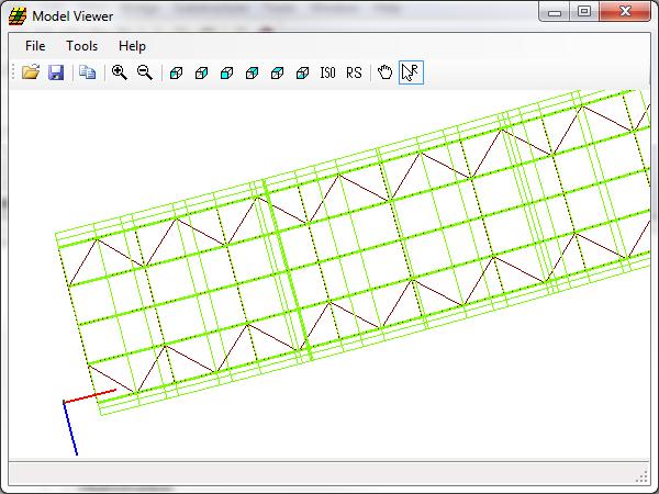 The following plan views show how the mesh for this example can be controlled by the user.