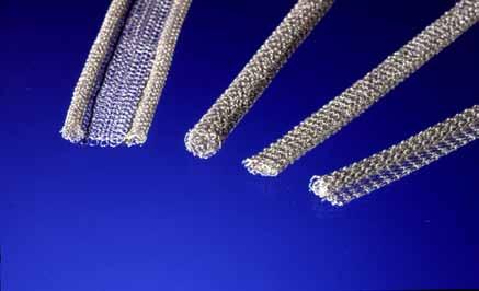 MESH STRIP Metal Mesh EMI Gasketing Customer Value Proposition: MESH STRIP gaskets are cost effective, resilient, highly conductive, knitted wire mesh strips used to provide electromagnetic