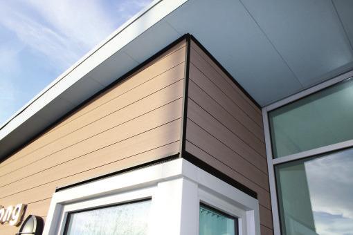 TWINSON PREMIUM CLADDING Naturally beautiful, 100% recyclable cladding combining wood and PVC-U for a durable, low-maintenance solution Twinson premium cladding can transform the appearance of any