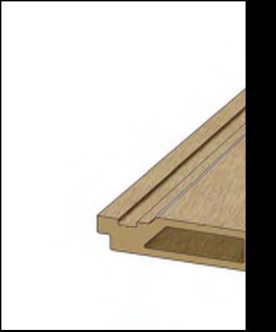 Cladding Specifications Wood Plastic Composite (WPC) Cladding for new or refurbishment projects Type 150/21 Flush (Tongue & Groove) 174mm 10mm 150mm - face 2mm 14.