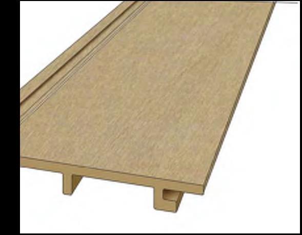 Cladding Dimensions & Weights Cladding Profile Plank Thickness Plank