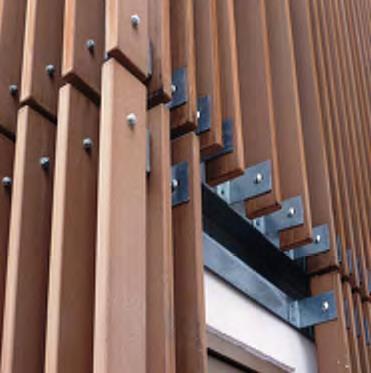 Stable Project: Architect: Product: Social Housing, Lead Bitter Old Town Dock, Newport, UK Powell Dobsons Architects Louvre Cladding Cedar Louvre Cladding was specified by architects as a