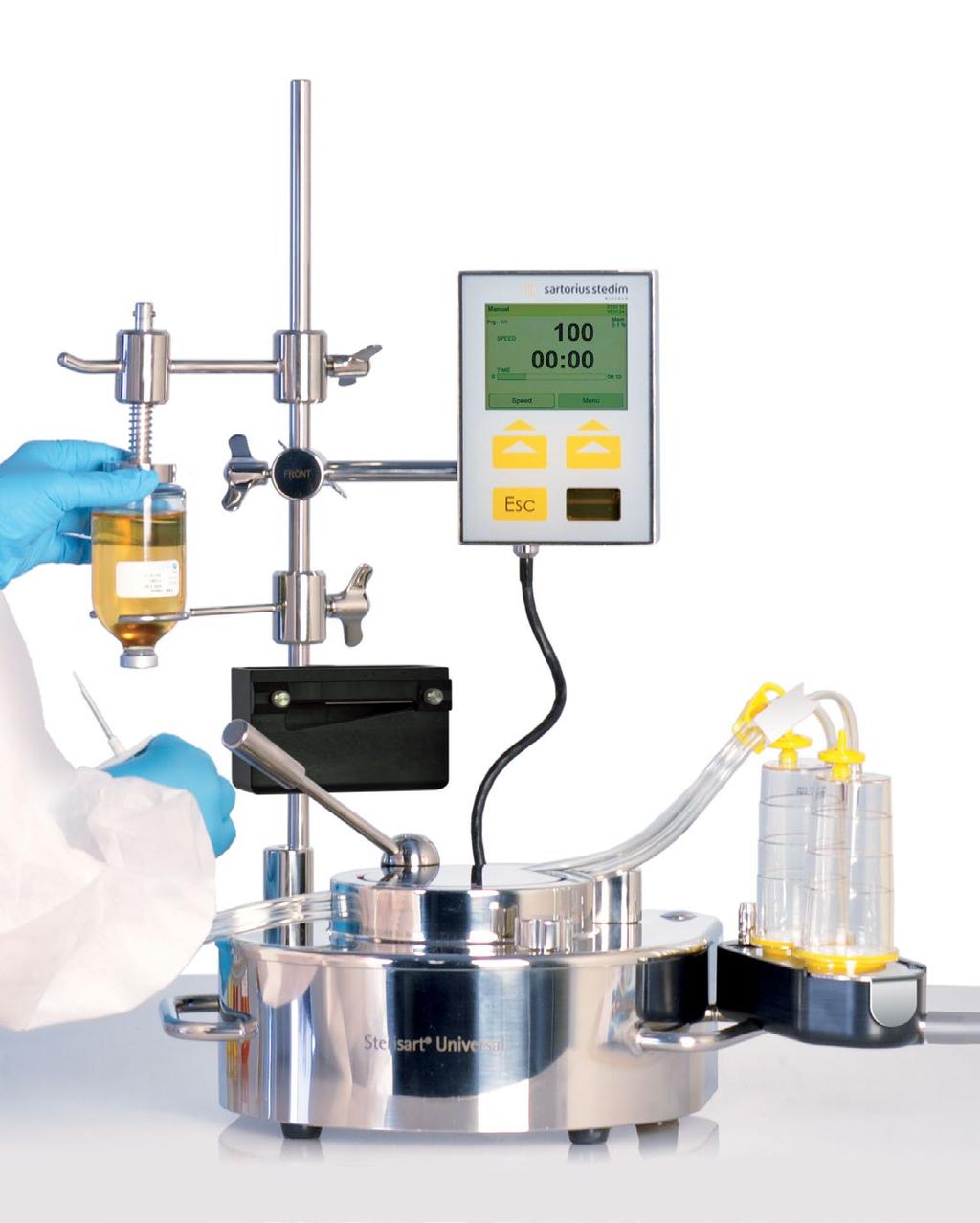 STERILITY TESTING OF YOUR FINISHED COMPOUNDED DRUG Sterisart UNIVERSAL PUMP STERILITY