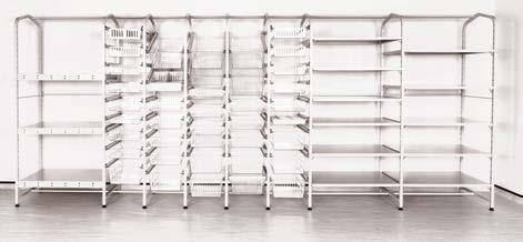 provide free standing or mobile storage.