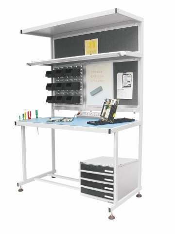 Our custom made workstations are designed to withstand the toughest of environments, allow total flexibility for future upgrades and meet your organization s ESD needs.