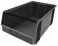 BULL BIN 5-C BULL BIN 15-C BULL BIN 25-C BULL BINS - CONDUCTIVE Made from Conductive Polypropylene.