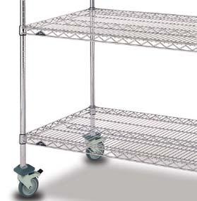 Density Storage Top-Track qwiktrack *other non standard sizes available on request Chrome Shelving 262 Stationary Units Shelf Size 4 Shelves - 1590mm High Weight 5 Shelves - 1895mm High Weight 914 x