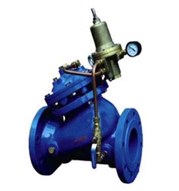 Pressure reducing valves (PRV).