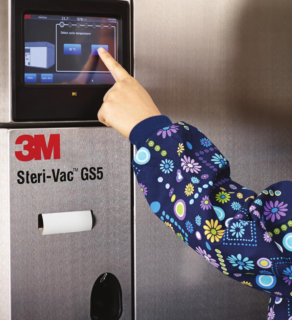 The 3M Steri-Vac Sterilizer/Aerator GS Series allows you to sterilize heat- and moisture-sensitive equipment cost effectively, efficiently, and safely when it counts.