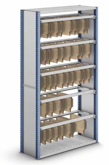 Different Types of Bays The Mecalux M3 shelving components will initially provide the basis for numerous
