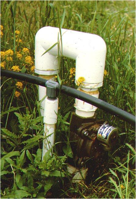 solenoid valves Mainline Carry water to each