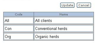 To add multiple herds at the same time, hold down the Ctrl key, select all required herds then click the Add button. You will have now added the herd (s) to the benchmark group.