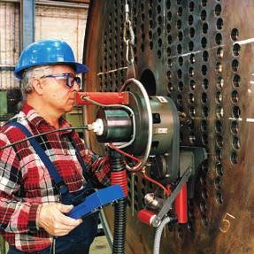 As the tube to tubesheet weld is located on the water side of the tubesheet,