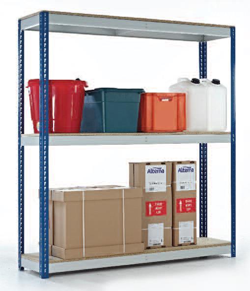 Use our simple, tap together components to create a general purpose Shelving and Workbenches. Components are quickly and easily assembled requiring only a rubber mallet.