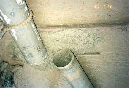 pipe during concrete pouring (Fig. 8) causing disruption in casting process and thus effects the quality of pile.