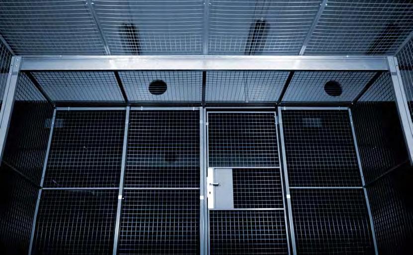 Secure solutions for server rooms Our modular systems, with or without mesh