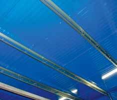 Partitioning with mesh walls and ceiling Our mesh panels or All steel panels are