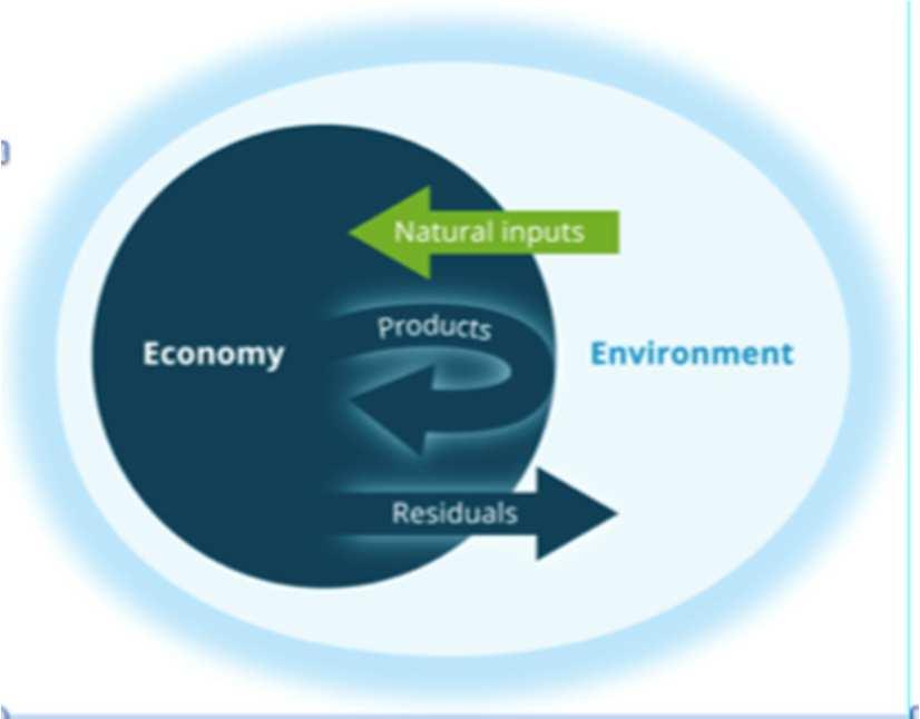 Energy as natural inputs, products and residuals SEEA-Energy in accordance with SEEA-CF distinguishes between three types of appearences of energy: Natural inputs: This is energy resources i.e. energy as we find it in the environment, and which we may extract or capture.